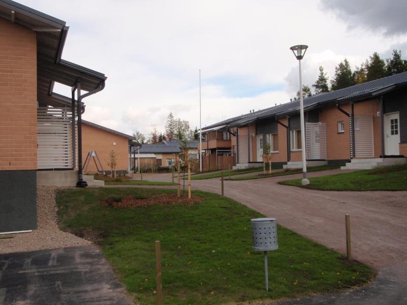 Rivitalon piha ja nurmi